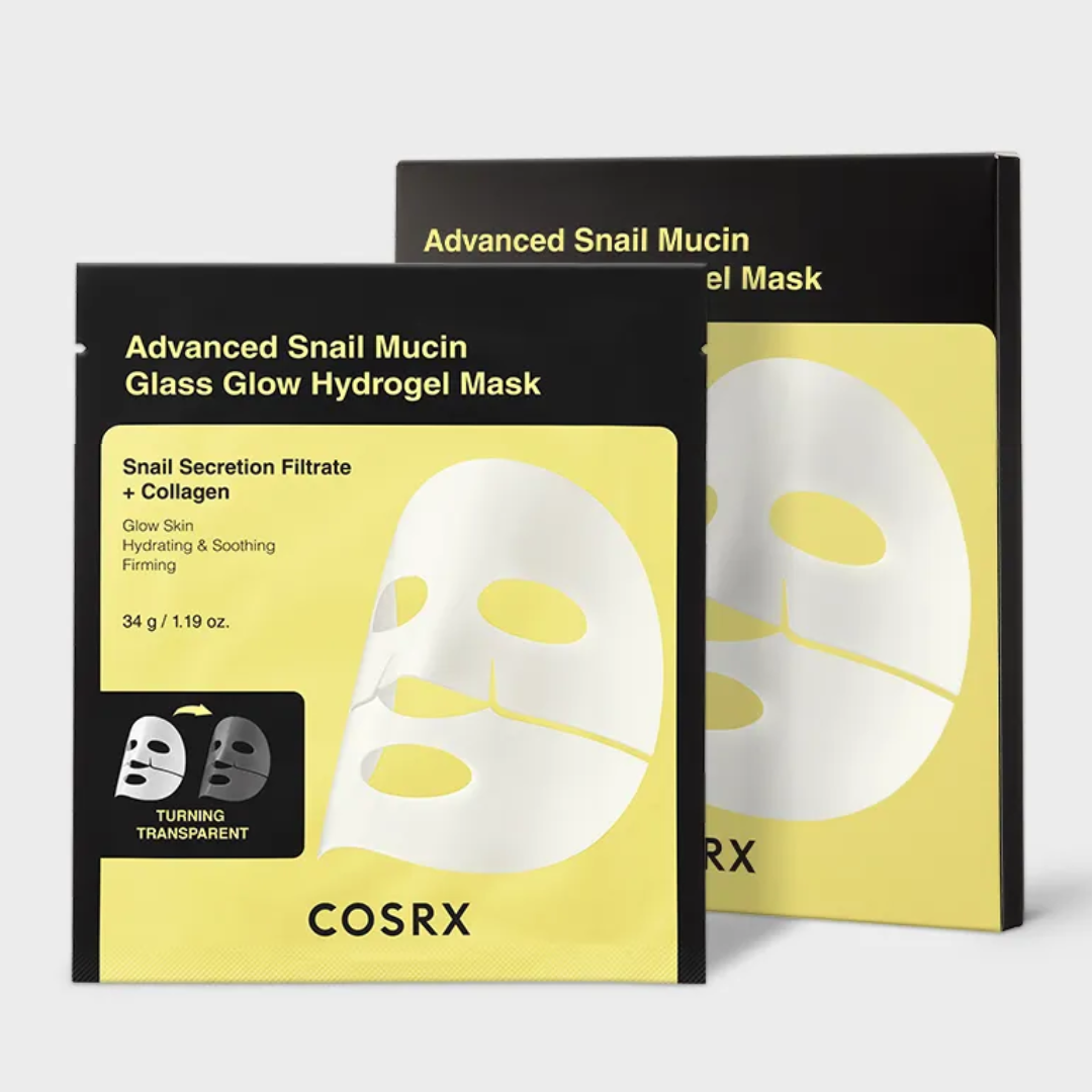 COSRX - Advanced Snail Mucin Glass Glow Hydrogel Mask