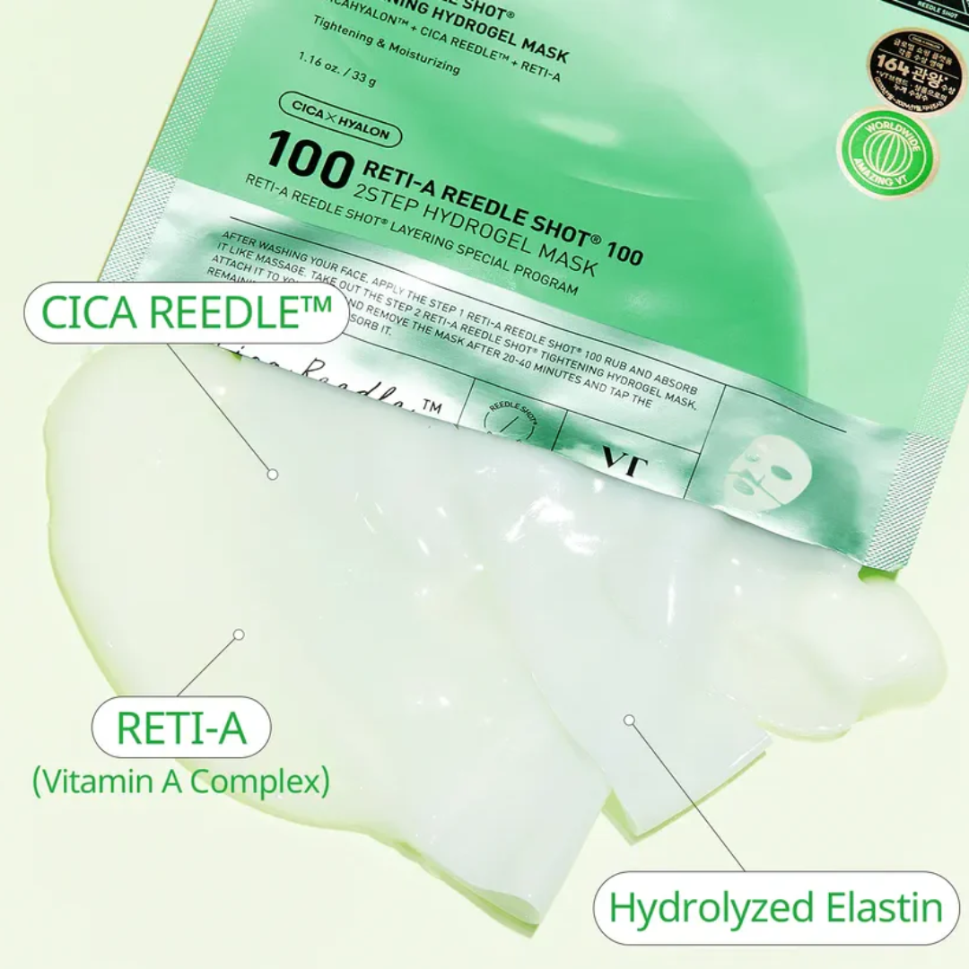VT - Reti-A Reedle Shot 100 2Step Hydrogel Mask