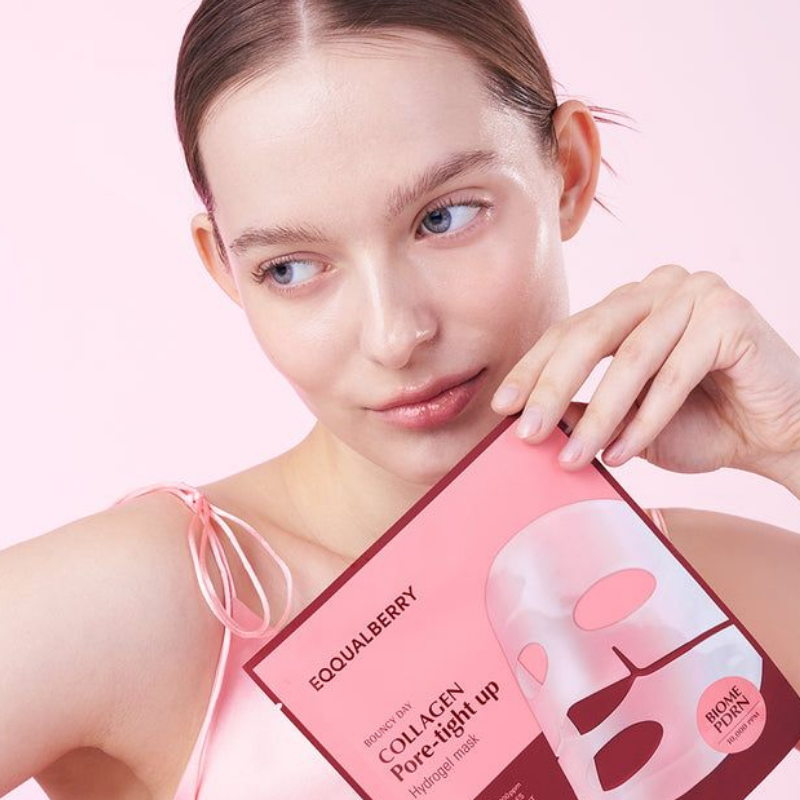 Eqqualberry - Collagen Pore-tight up Hydrogel Mask