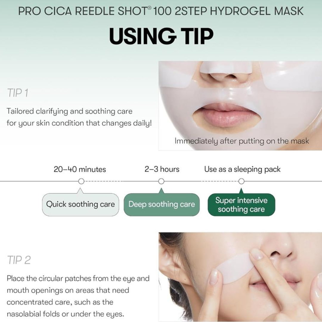 VT - Pro Cica Reedle Shot 100 2Step Hydrogel Mask