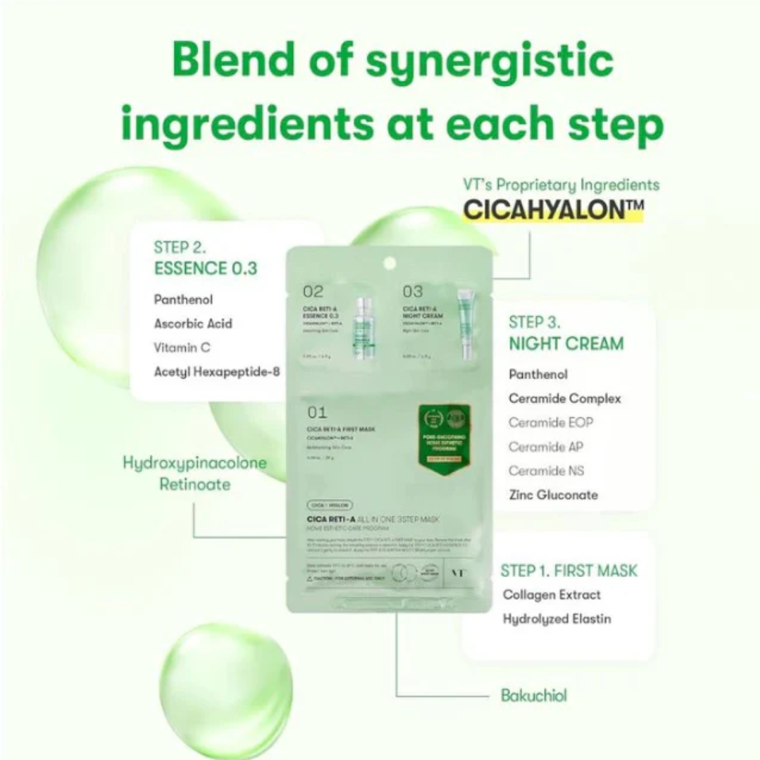 VT - Cica Reti-A All In One 3 Step Mask