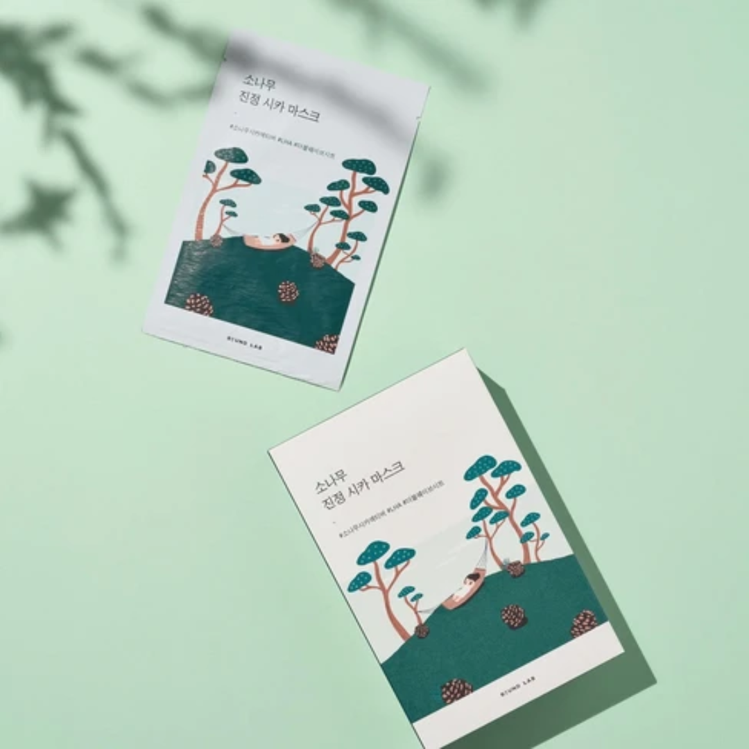 ROUND LAB - Pine Calming Cica Mask