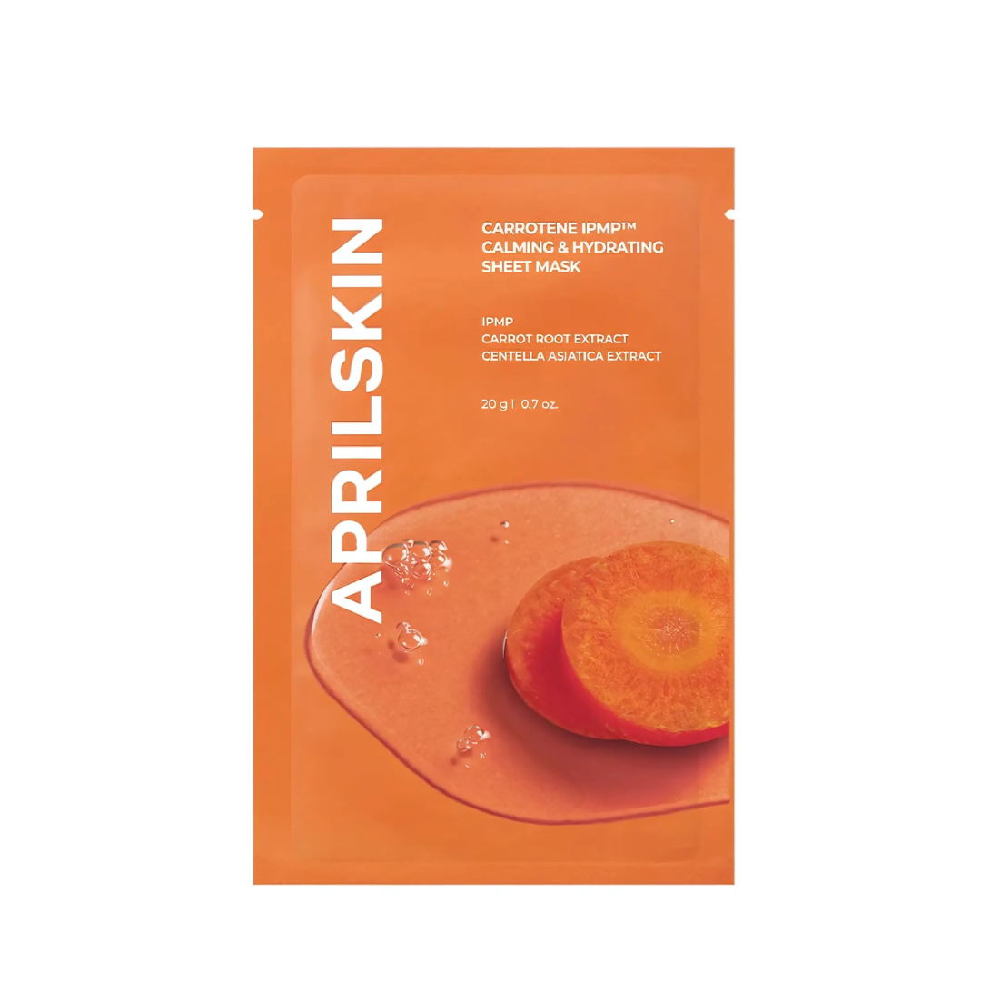 APRILSKIN - Carrotene IPMP Calming & Hydrating Sheet Mask