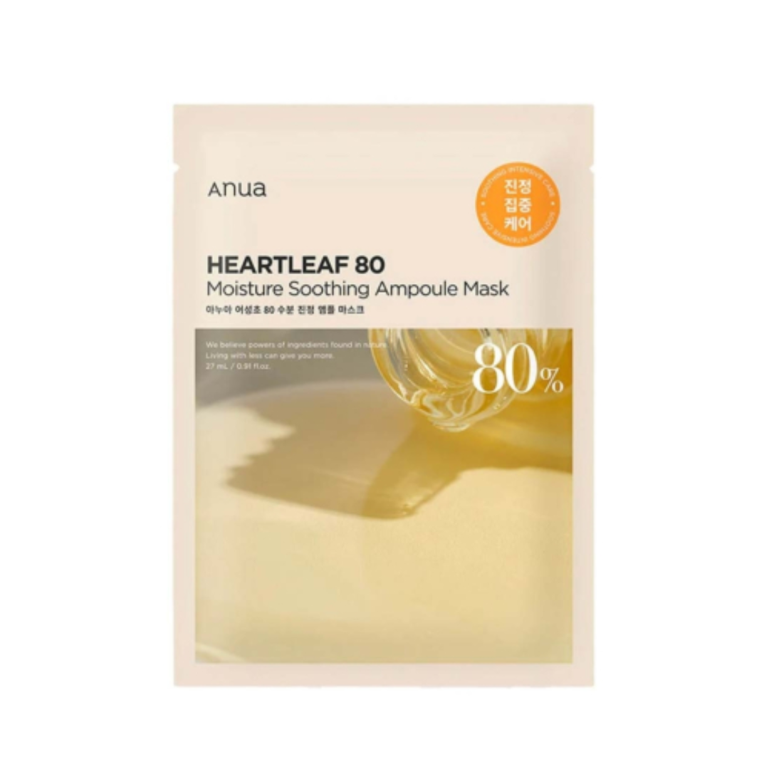 Anua - Heartleaf 80 Moisture Soothing Ampoule Mask