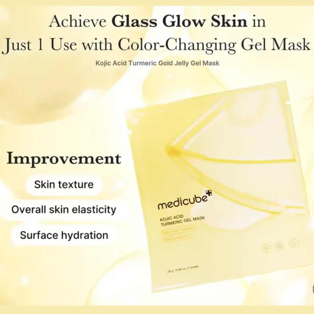 Medicube - Kojic Acid Turmeric Brightening Gel Mask