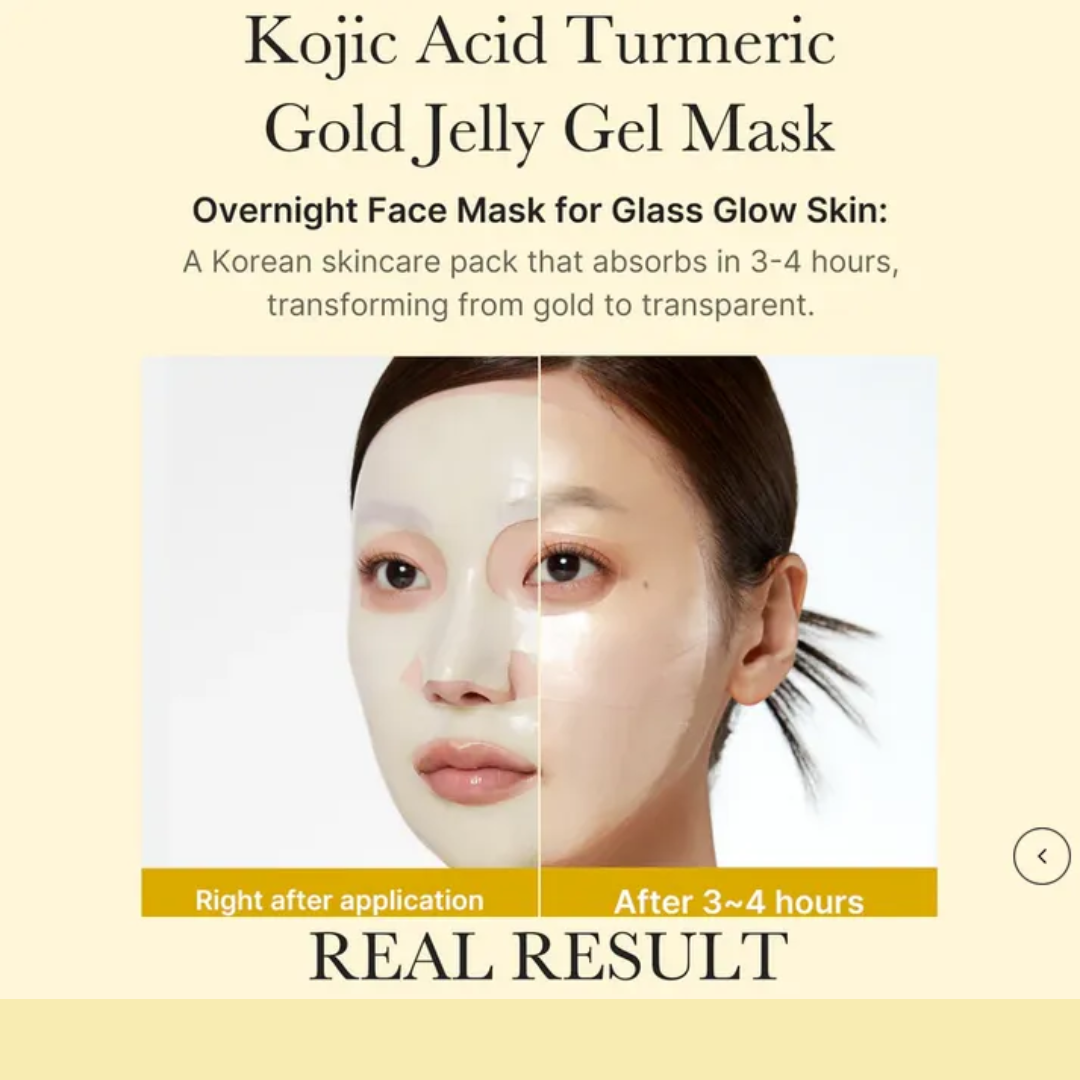 Medicube - Kojic Acid Turmeric Brightening Gel Mask
