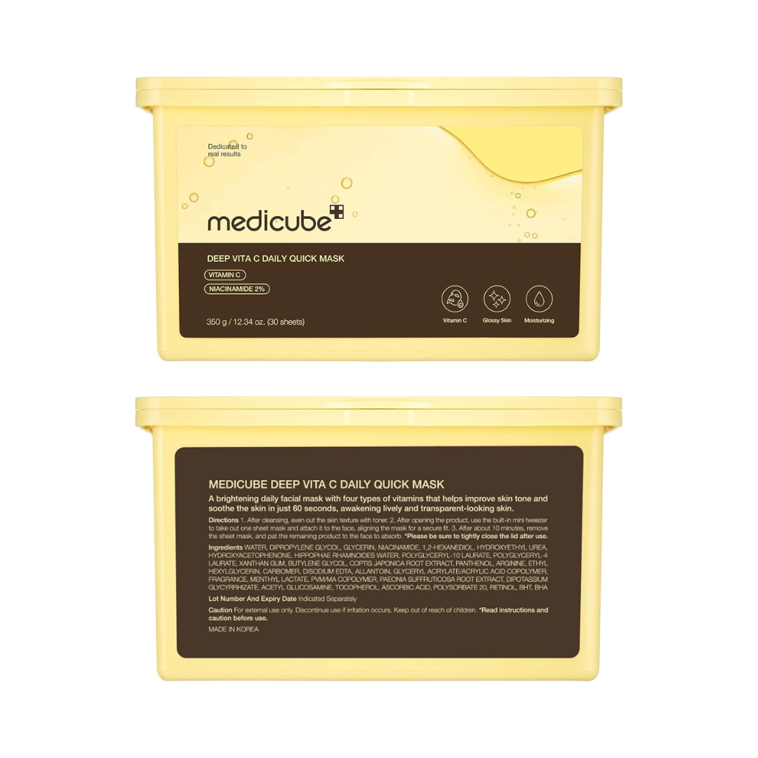 Medicube - Deep Vita C Daily Quick Mask