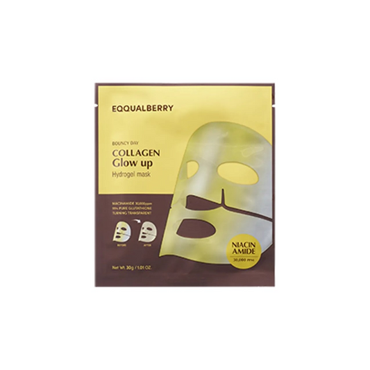 Eqqualberry - Collagen Glow up Hydrogel Mask