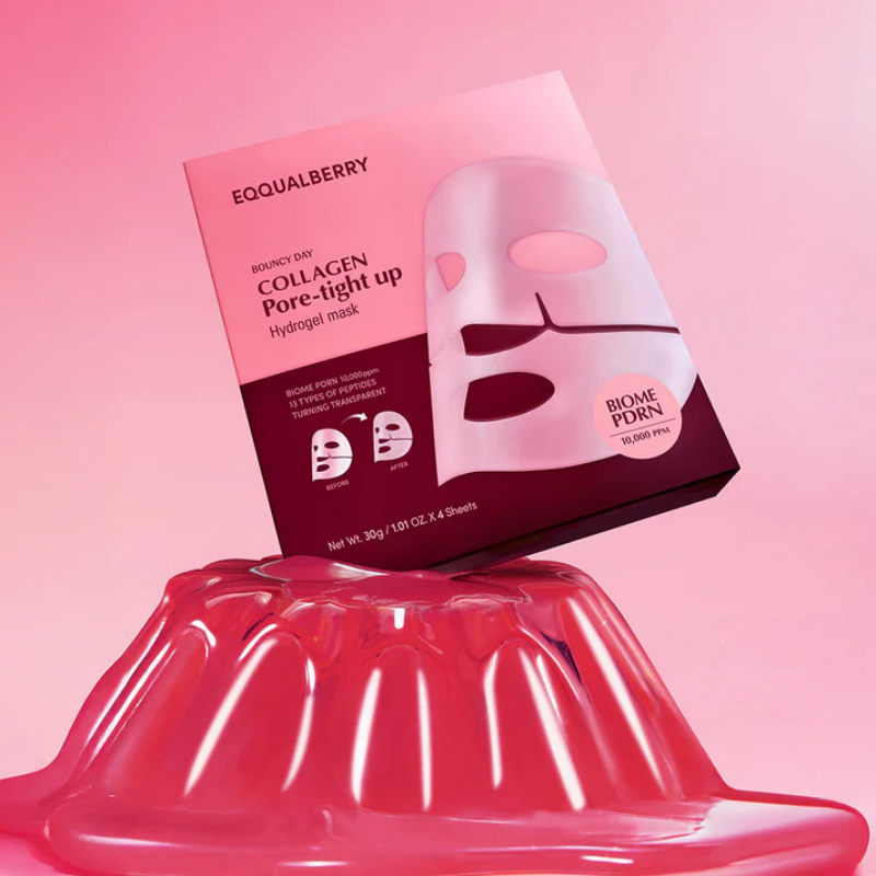 Eqqualberry - Collagen Pore-tight up Hydrogel Mask