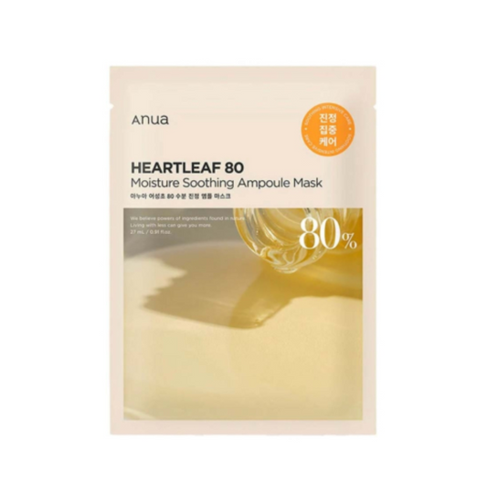 Anua - Heartleaf 80 Moisture Soothing Ampoule Mask