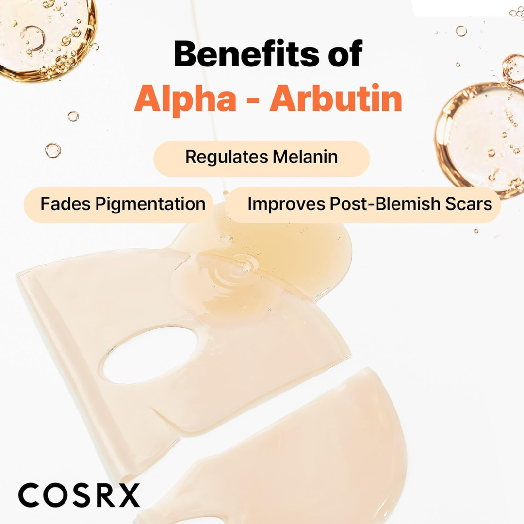 COSRX - The Alpha-Arbutin Discoloration Care Hydrogel Mask Set