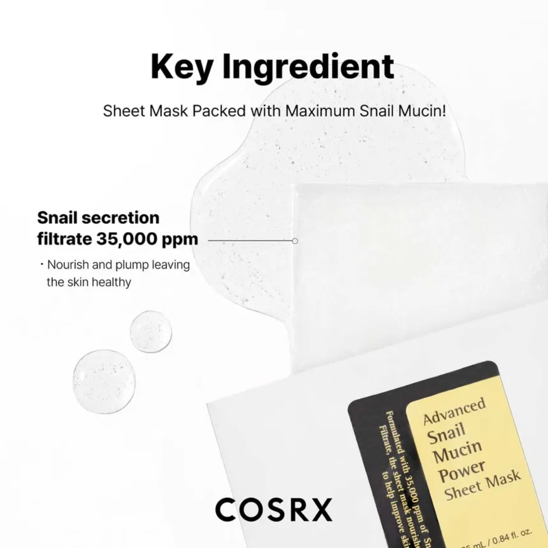 COSRX - Advanced Snail Mucin Power Sheet Mask
